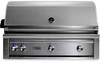 42" Professional Built in Grill with 1 Trident Infrared Burner and 2 Ceramic Burners and Rotisserie (L42TR-NG)