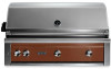 54” Professional built-in grill with 1 trident infrared burner and 3 ceramic burners and rotisserie (L54TR-LP)