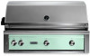 54” Professional built-in grill with 1 trident infrared burner and 3 ceramic burners and rotisserie (L54TR-NG)