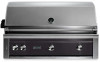54” Professional built-in grill with 1 trident infrared burner and 3 ceramic burners and rotisserie (L54TR-NG)