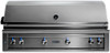 54” Professional built-in grill with 1 trident infrared burner and 3 ceramic burners and rotisserie (L54TR-NG)