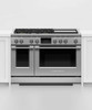 Fisher and Paykel Series 9 48 Inch Wide 6.9 Cu. Ft. Free Standing Dual Fuel Range with Multi-Language Interface
