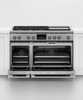 Fisher and Paykel Series 9 48 Inch Wide 6.9 Cu. Ft. Free Standing Dual Fuel Range with Multi-Language Interface