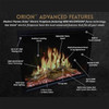 Modern Flames Orion Traditional 30-Inch Built-In Electric Fireplace