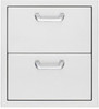 19" Sedona double drawers (LUD519)