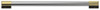 Stainless Steel / Brass Alternate Image Alternate Image Alternate Image Alternate Image Alternate Image Fisher and Paykel Professional 24 Inch Round Flush Handle for Dishwasher