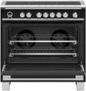 Fisher and Paykel Series 9 36 Inch Wide 4.9 Cu. Ft. Free Standing Induction Range with SmartZone Capability
