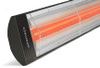 Infratech CD Series Dual Element CD6024BL 6000 Watts 240V 25 Amps Infrared Electric Patio Heater 61.25 x 8.19 x 2.5 in. Black Color