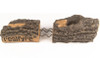  Peterson Real Fyre 30-Inch Split Oak Designer Plus Gas Log Set With Vented Natural Gas G4 Burner - Match Light 