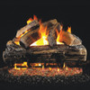  Peterson Real Fyre 18-Inch Split Oak Gas Log Set With Vented Natural Gas G4 Burner - Match Light 