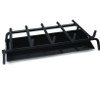  Peterson Real Fyre 24-Inch Charred Oak Gas Log Set With Vented Natural Gas G4 Burner - Match Light 