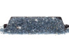  Peterson Real Fyre 30-Inch Caribbean Blue Reflective Fire Glass Set With Vented Natural Gas G45 Burner - Match Light 