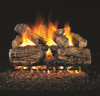  Peterson Real Fyre 18-Inch Burnt Split Oak Gas Log Set With Vented Natural Gas G4 Burner - Match Light 