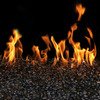  Peterson Real Fyre 30-Inch Black Granite Fire Gem Set With Vented Natural Gas G45 Burner - Match Light 