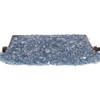  Peterson Real Fyre 24-Inch Sapphire Indoor/Outdoor Fire Glass Set With Vented Natural Gas Stainless G45 Burner - Match Light 
