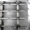  Hestan 36-Inch Natural Gas Grill W/ Rotisserie On Double Door Tower Cart - Tin Roof - GABR36-NG-BG 