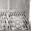  Hestan 30-Inch Propane Gas Grill W/ All Infrared Burners & Rotisserie On Double Door Tower Cart - Steeletto - GSBR30-LP-SS 