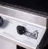 PGS T-Series T30 Commercial Cast Aluminum Propane Gas Grill With Timer On Black Patio Base