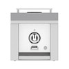 Hestan Built-In Natural Gas Single Side Burner - Froth - AGB121-NG-WH