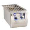 FireMagic Fire Magic Echelon Diamond Built-In Natural Gas Double Side Burner - 32815