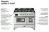 Ilve Majestic II Collection UM096DNS3SSP