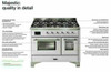 Ilve Majestic II Collection UM096DNS3MBB