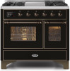 Ilve Majestic II Collection UMD10FDNS3BKBLP