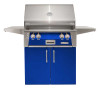30" Sear Zone Grill Cart - Ultramarine Blue-Gloss ALXE-30SZC-NG-S5002