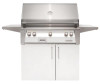 36" Standard Grill w/ Cart - Signal White-Matte ALXE-36C-NG-SM9003