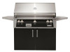 42" Standard Grill w/ Cart - Jet Black-Gloss ALXE-42C-NG-S9005
