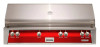 56" Sear Zone Grill Built-In  - Carmine Red-Gloss ALXE-56BFG-NG-S3002