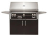 42" Standard Grill w/ Cart - Jet Black-Matte ALXE-42C-LP-SM9005