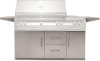 Built-In Under Grill Refrigerator on 56" Cart - Blue Lilac-Gloss ARXE-56C-S4005