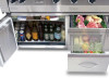 Built-In Under Grill Refrigerator on 56" Cart - Blue Lilac-Gloss ARXE-56C-S4005