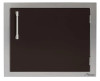 23" Single Access Right Door - Jet Black-Matte AXE-23R-01-SM9005