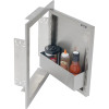 17" Single Access Left Door - Signal White-Gloss AXE-17L-01-S9003