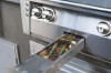 56" Standard Grill On Refrigerated Base Dbl Side Burner - Signal Grey-Gloss ALXE-56R-LP-S7004