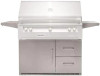 Built-In Under Grill Refrigerator on 42" Cart - Luminous Orange-Gloss ARXE-42C-S2005