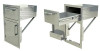 17" One Drawer w/ Door Open Right - Signal White-Matte AXE-DDR-R-SC-SM9003