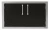 42" Double Access Door - Jet Black-Gloss AXE-42-01-S9005