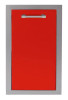 15" Trash Center Drawer - Carmine Red-Gloss AXE-TC-SC-S3002