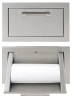 17" Paper Towel Holder - Signal Grey-Gloss AXE-TH-S7004