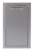 15" Trash Center Drawer - Signal Grey-Gloss AXE-TC-SC-S7004