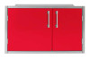 42" High Profile Unit (33" High) - Raspberry Red-Gloss AXEDSP-42H-S3027