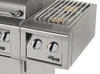 14" Dbl Side Burner For Cart AXESB-2C-NG