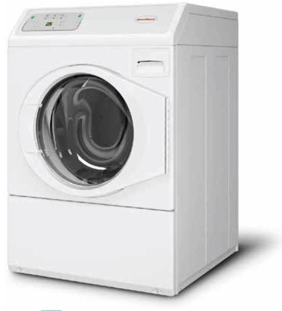 Speed Queen TR3003WN 26 Inch Top Load Washer with 3.2 cu. ft. Capacity, 4  Preset Cycles, Extra Rinse Option, Auto Fill System, Stainless Steel Tub]  and 840 RPM