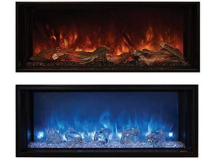  Modern Flames Landscape FullView 40-In Built-In Electric Fireplace - LFV2-40/15-SH 