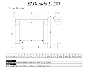 Hearthco El Dorado L-230 