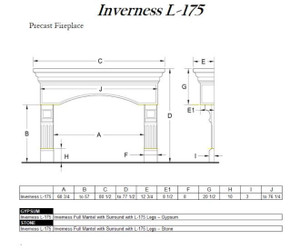 Hearthco Inverness L-175 