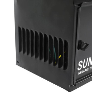  Sunpak TSH 48-Inch 34,000 BTU Natural Gas Two-Stage Infrared Patio Heater - Black - S34 B TSH-NG 